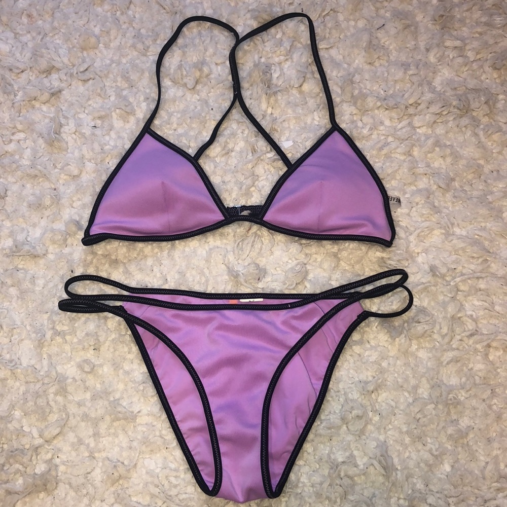 Triangle Racerback Bikini Set